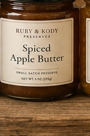 Ruby and Kody Spiced Apple Butter