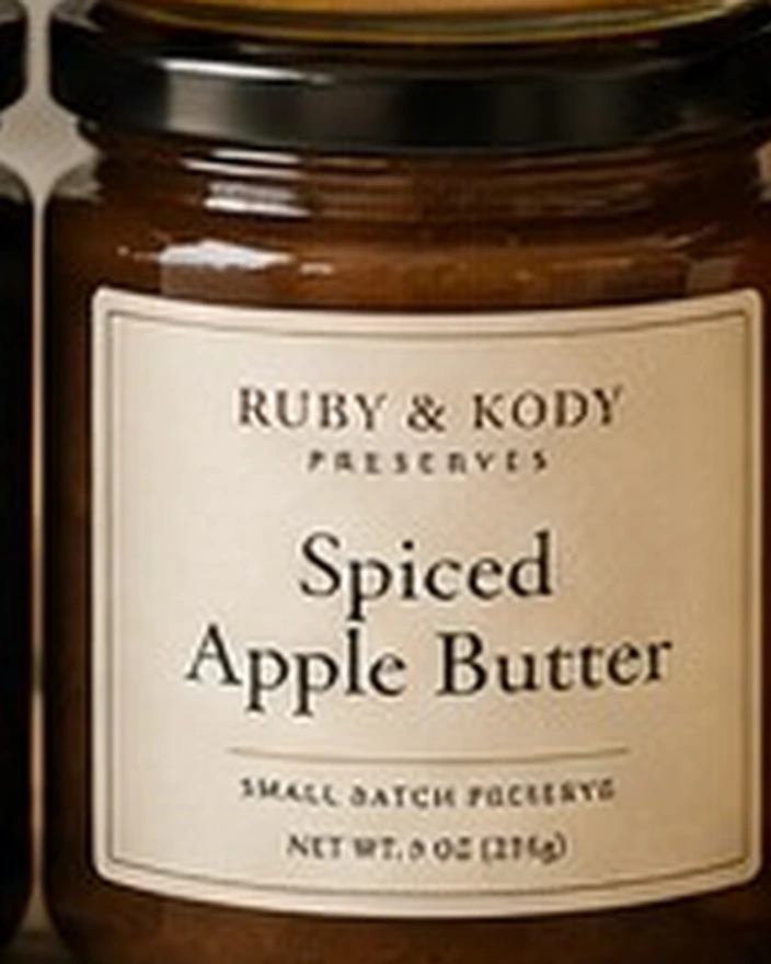 Ruby and Kody Spiced Apple Butter